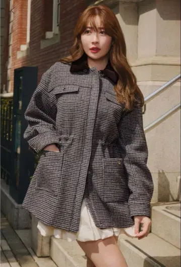 하립투 Odeon Hooded Coat