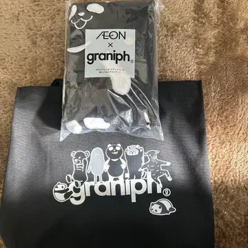 이온 블랙 프라이데이 그라니프 토트백 블랙 & 담요 2종 세트 새상품