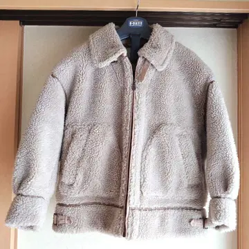 COCODEAL 보아 자켓 블루종 S