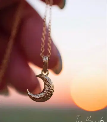 IRIEBEACH 골드 미니 사이즈 초승달 목걸이 스테인리스