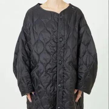 프릭스스토어 블랙 퀼팅 자켓