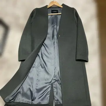 UNITED ARROWS 그린 라벨 릴랙싱 그레이 롱 코트