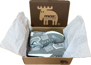 모즈 스니커즈 로우컷 여성용 끈 있음 4cm 힐 그레이 23.5