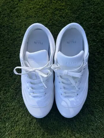 FILLIN SYPHON 통굽 스니커즈 쉬폰 26cmA