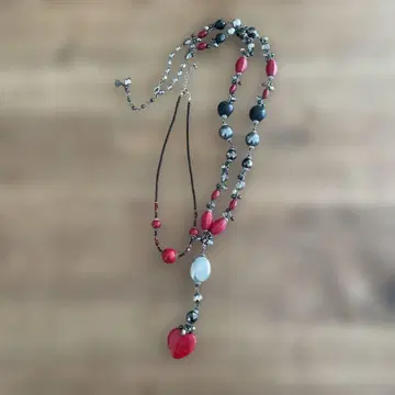 여성용 목걸이 하트형 펜던트