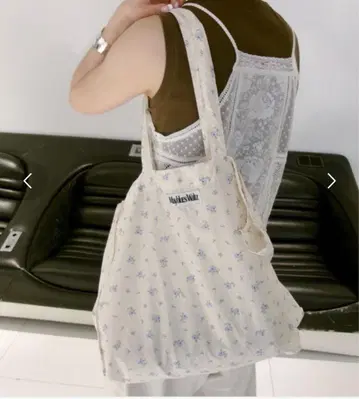 슬로브 시트론 SLOBE citron. 꽃무늬 2way 토트백