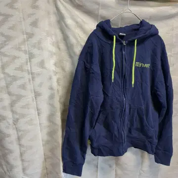 AWS re:Invent [ XL ] 여성용 풀 집업 후드티 네이비