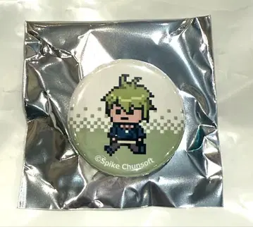 단간론파 15주년 캡슐 토이 도트 그림 캔뱃지 아마미 란타로