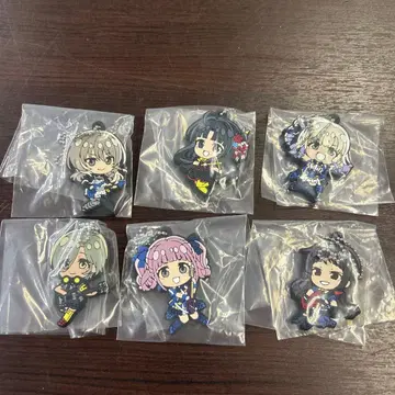 걸즈밴드크라이 데포라바 키링 6개 세트