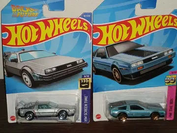 핫휠 백 투 더 퓨처 DMC 드로리안 2대 세트