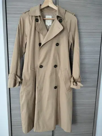 SHIPS 베이지 트렌치코트