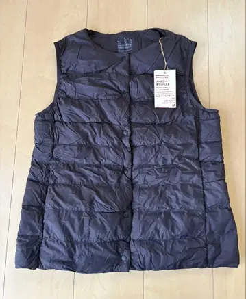 무인양품 노카라 다운 베스트 M 사이즈