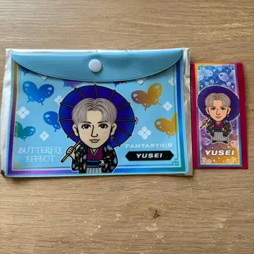 FANTASTICS 야기 유세이 엔니치 파우치 센샤후다 스티커