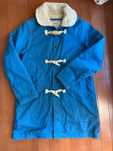 OMNIGOD 더플 코트 파랑