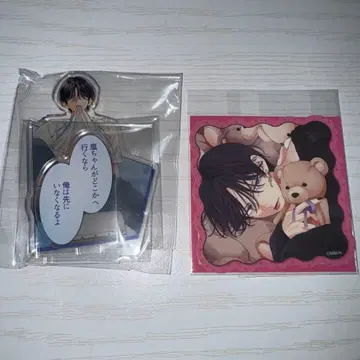 봄의 폭풍과 몬스터 아크릴 스탠드 스티커 만복가챠