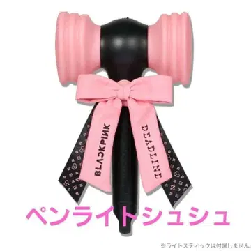 새상품 blackpink 응원봉 리본 스크런치 블핑 스크런치