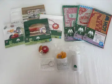 제일복권 모스버거 2 D상 서포트 피규어 3종 세트 E상 F상