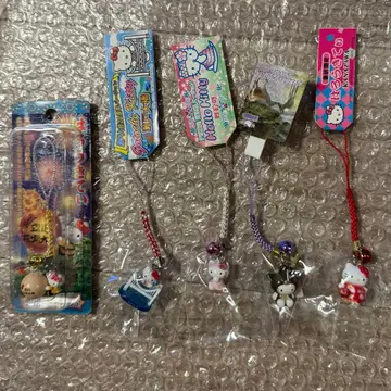 지역 한정 키티 스트랩 5개 세트