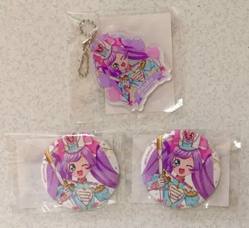 마루쿠지 프리파라 마나카 라라 캔뱃지 아크릴 키링