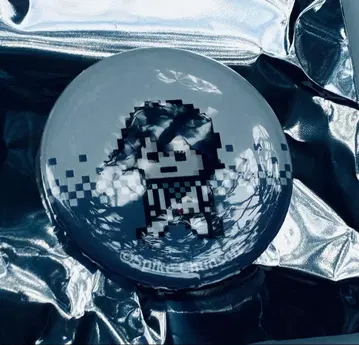 단간론파 15주년 페스티벌 캡슐 토이 도트 그림 캔뱃지 오마 코키치