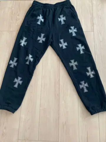 UNKNOWN 블랙 조거 팬츠 L