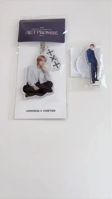 TXT 범규 아크릴 키링 아크릴 스탠드 세트 Act PROMISE