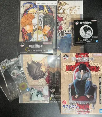 데스노트 DEATHNOTE L 묶음 판매 라스트 원 C 8점 제일복권