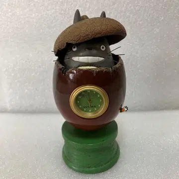 이웃집 토토로 동동이 속 디오라마 탁상시계 피규어형 시계