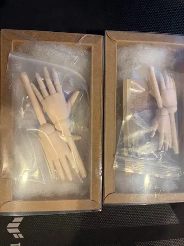 VOLKS 돌피드림 가동 핸드 세미 화이트 세트