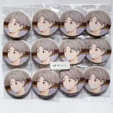 하이큐 결전 전야 캔뱃지 스가와라 코시