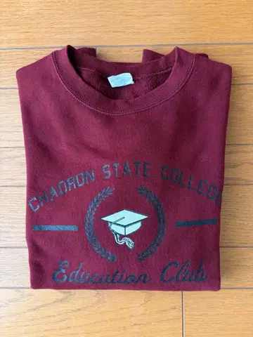 PORT & COMPANY 코어 플리스 맨투맨 버건디 구제 의류