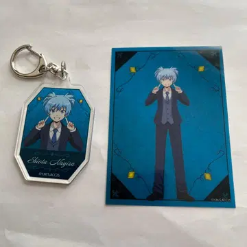 암살교실 아크릴 키링 클리어 카드 (나기사)