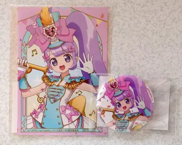 마루쿠지 프리파라 논 캔뱃지 특전 브로마이드