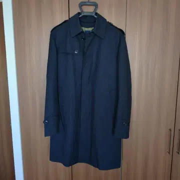 SHIPS 싱글 트렌치코트 네이비 L 새상품급