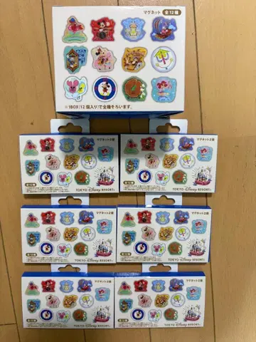 도쿄 디즈니 리조트 랜덤 마그넷 전 12종류 컴플리트 새상품