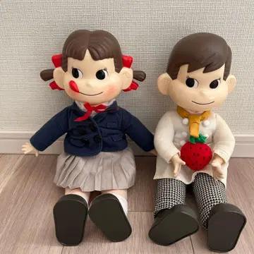 앉은 페코짱 & 포코짱 레트로