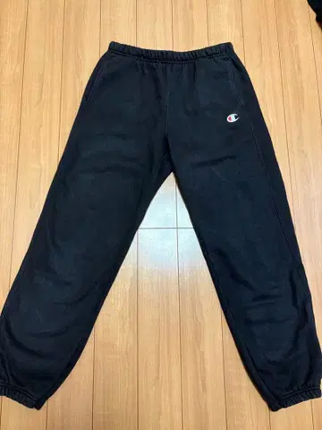 Champion Reverse Weave 스웨트 팬츠 M 블랙
