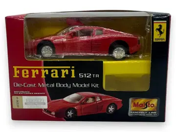 Ferrari 512TR 다이캐스트 모델 키트 조립 완료