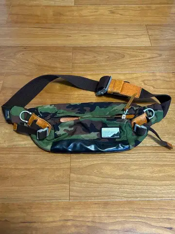 [ 새상품급 ] master-piece 마스터피스 바디백 카모플라쥬