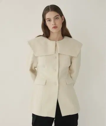 지우논 GIUNON 빅 칼라 코트 아우터