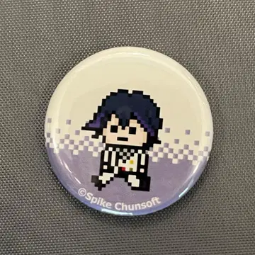 단간론파 15주년 캡슐 토이 도트 그림 캔뱃지 오마 코키치