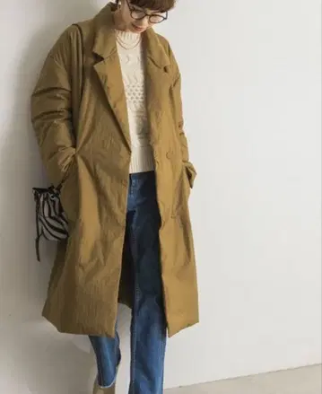 URBAN RESEARCH 스티치리스 다운 코트