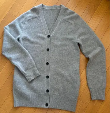 DEUXIEME CLASSE 울 캐시미어 가디건 V넥