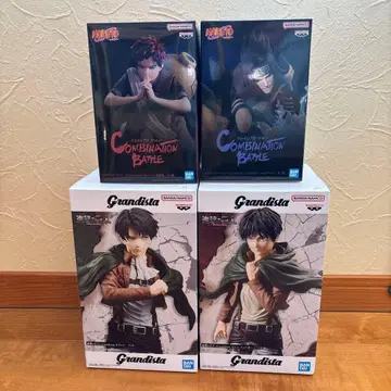 진격의 거인, NARUTO 피규어 4종 세트