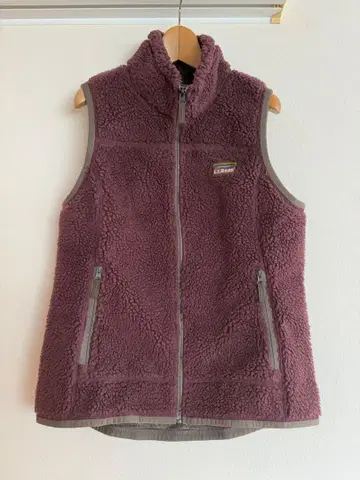 L.L.Bean 퍼플 플리스 베스트 MED-REG