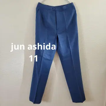 미사용품 jun ashida 준 아시다 슬랙스 블루 계열 L