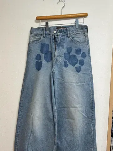 MASU BOYS EMBLEM BSGGY JEANS