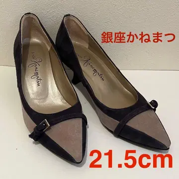GINZA kanematsu 긴자 카네마츠 스웨이드 펌프스 21.5cm