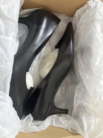 RANDA 블랙 펌프스 23.5cm