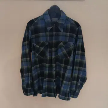 PENDLETON 옴브레 체크 보드 셔츠 펜들턴 버진 울